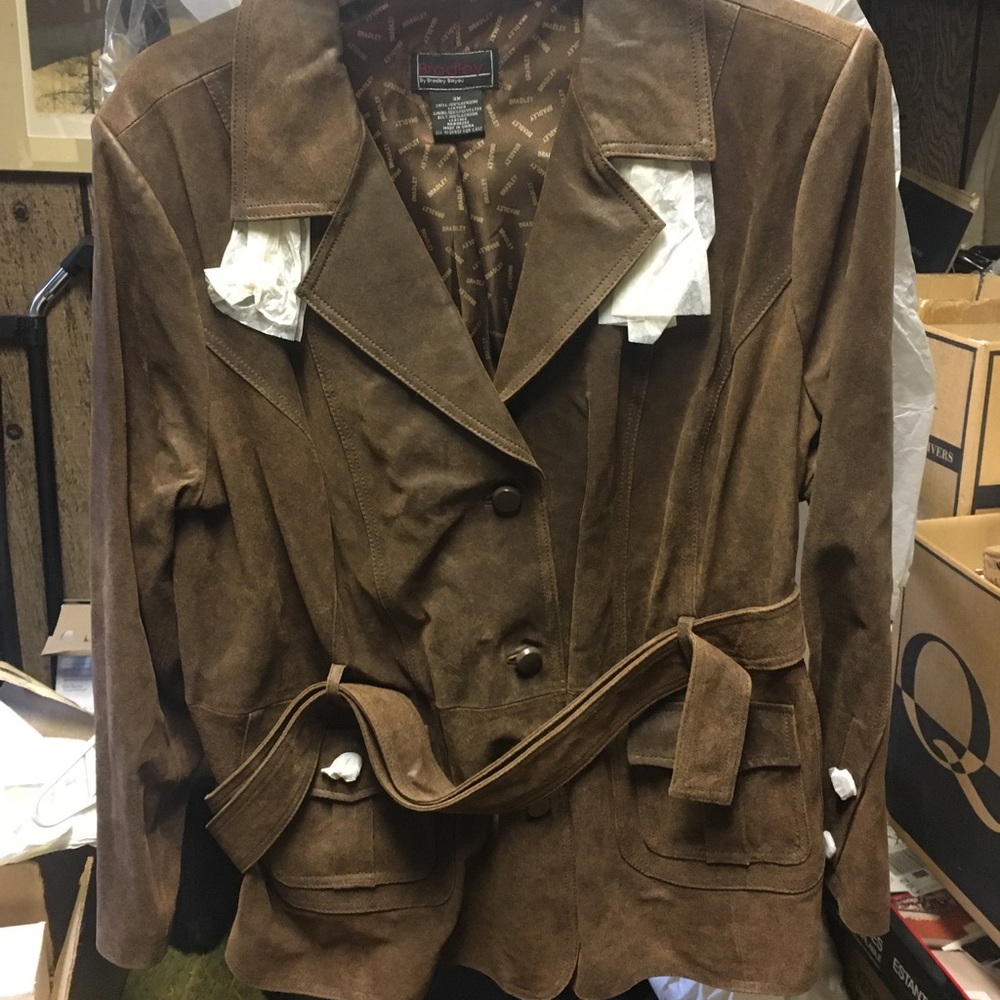 Distressed Leather Jacket